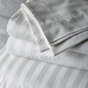 Top Notch Pure Cotton 2 Sheets ,4 Pillow Cases Trusted by Hotels