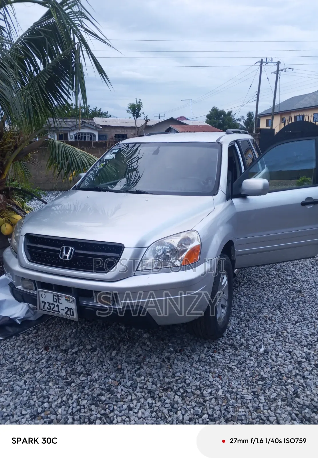 Honda Pilot EX 4x4 (3.5L 6cyl 5A) 2005 Silver