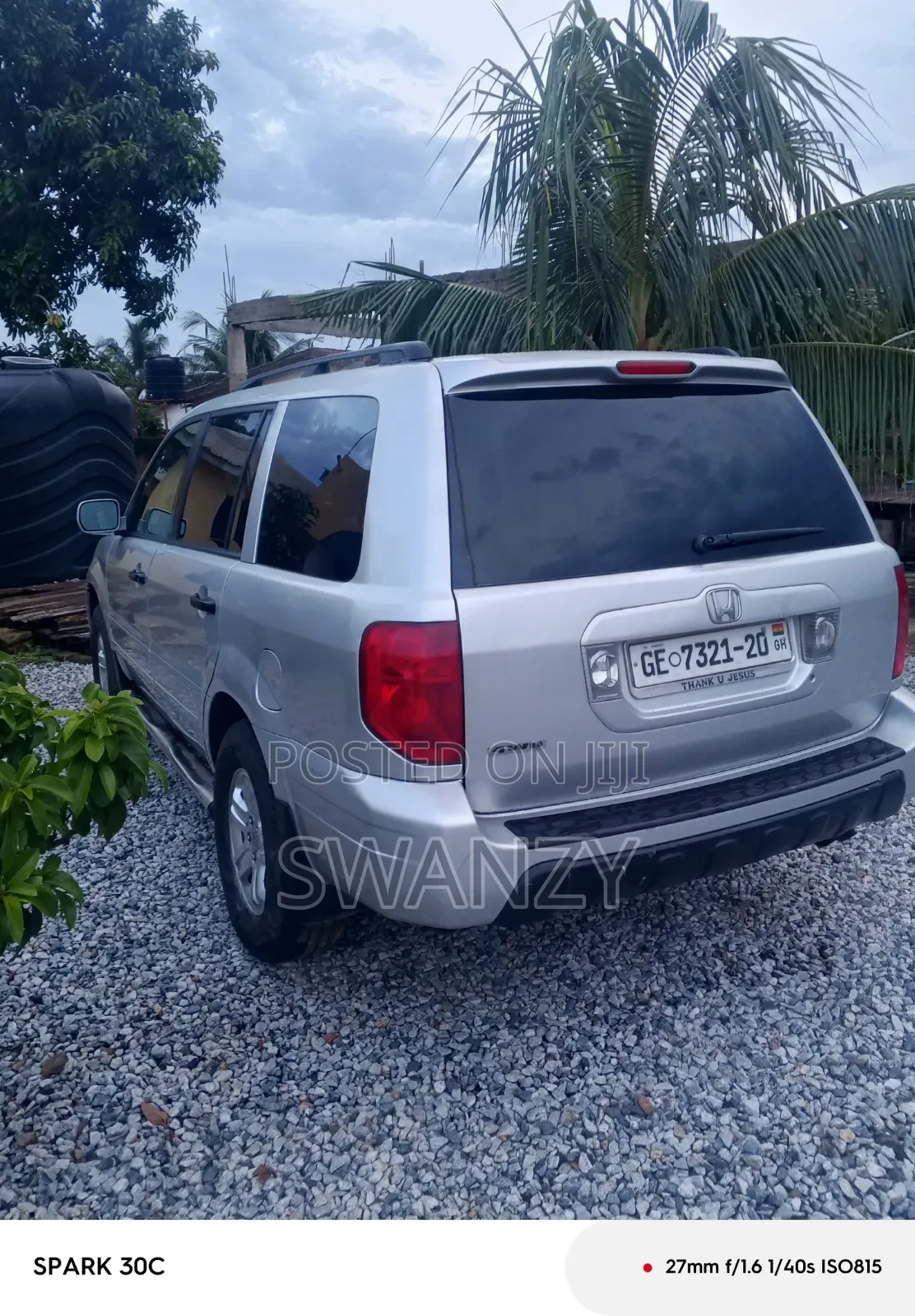 Honda Pilot EX 4x4 (3.5L 6cyl 5A) 2005 Silver