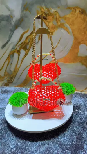 Hand Beaded Bag
