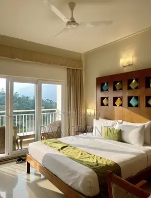 Modern Thick Pure Cotton Hotel 2 Bedsheets,4 Pillow Case)In Diff Color