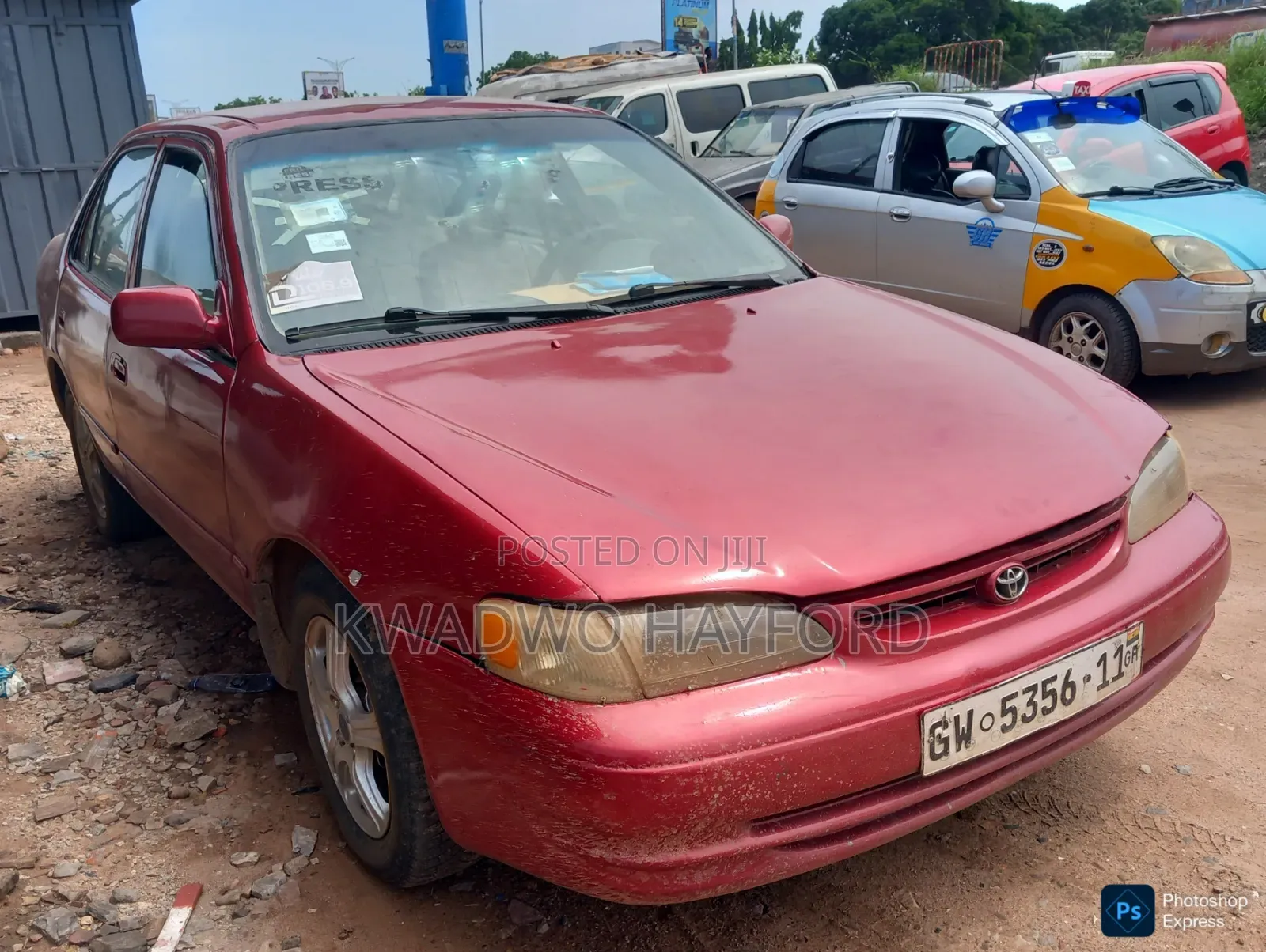 Toyota Corolla 2004 Red