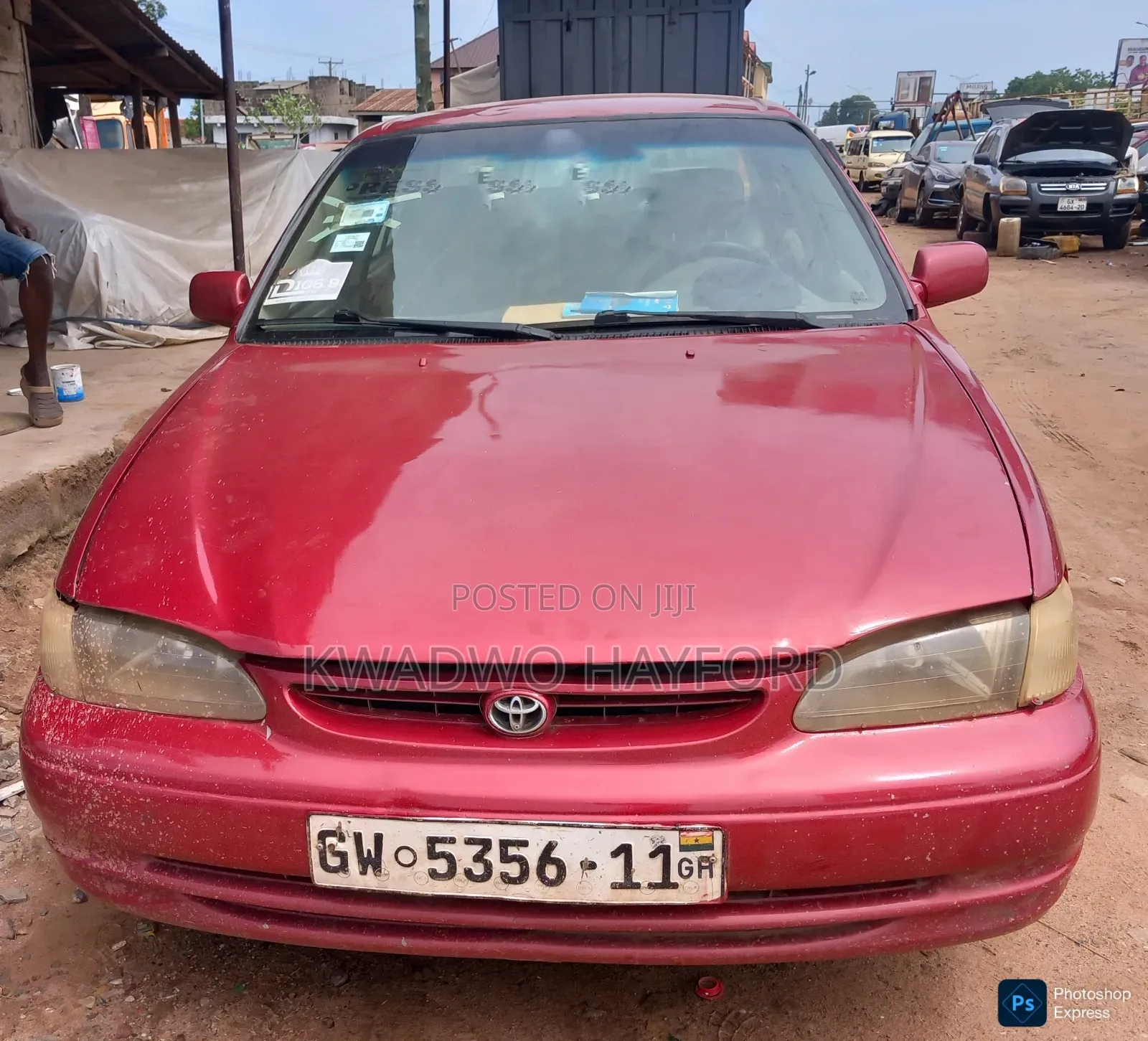 Toyota Corolla 2004 Red