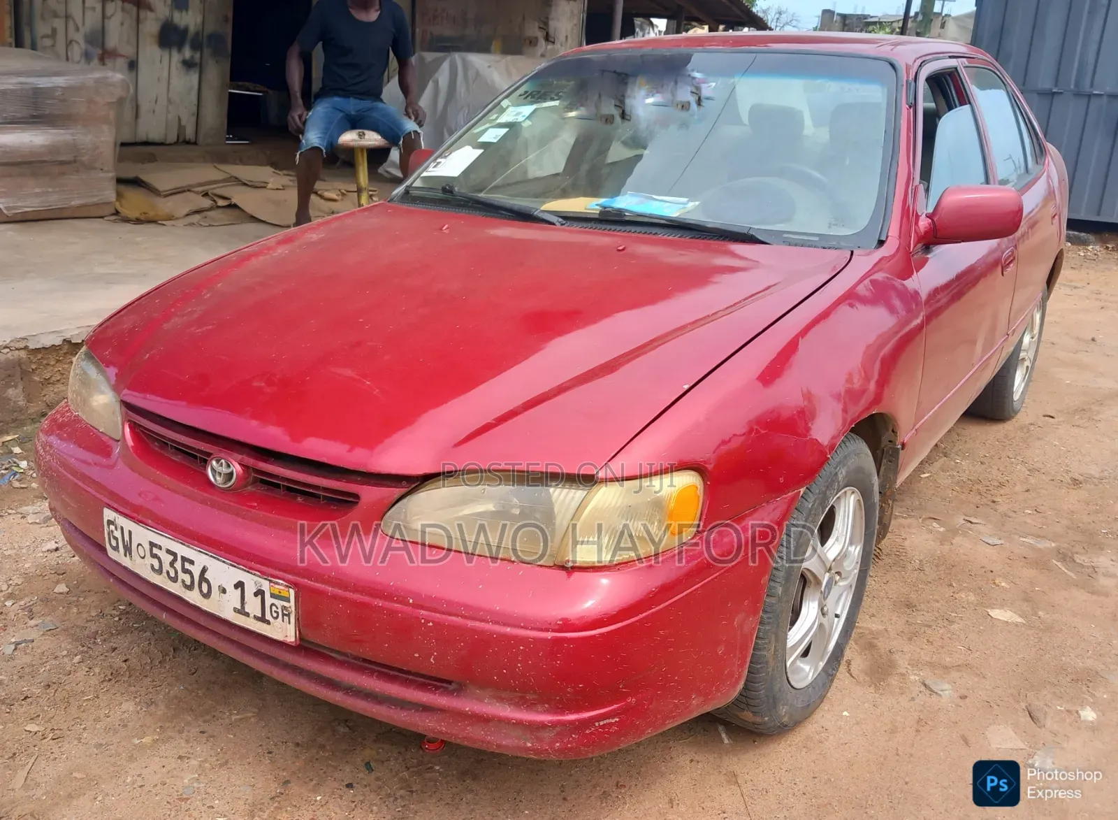 Toyota Corolla 2004 Red