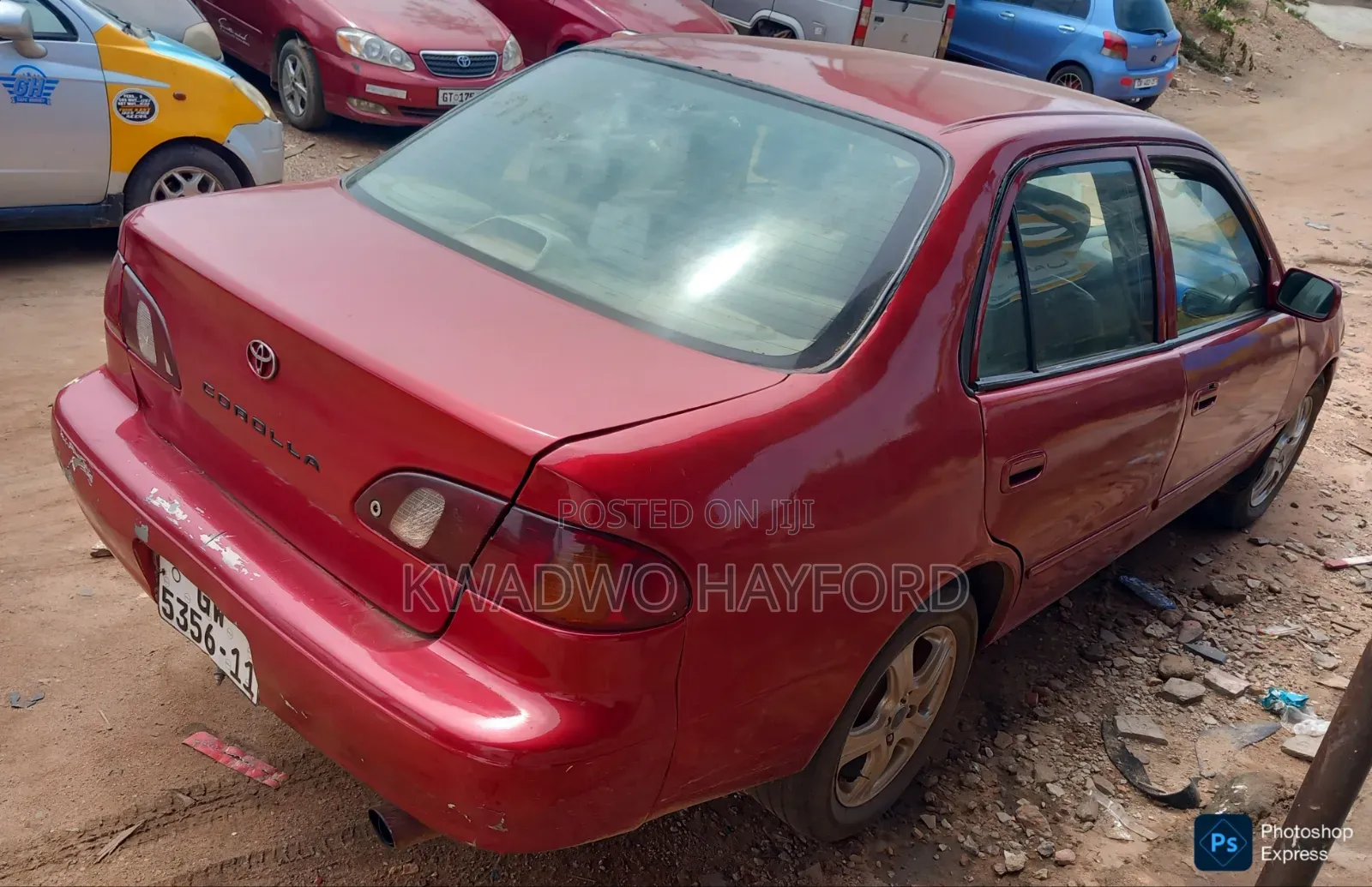 Toyota Corolla 2004 Red