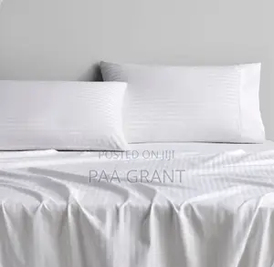 Luxury Bedding That Last (2 Pure Cotton Hotel Sheets ,4 Pillow Cases
