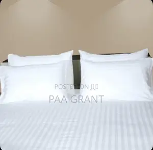 Luxury Bedding That Last (2 Pure Cotton Hotel Sheets ,4 Pillow Cases