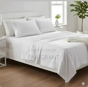 Turn Every Bed Into Luxury(2 Pure Cotton Hotel Sheets ,4 Pillow Cases