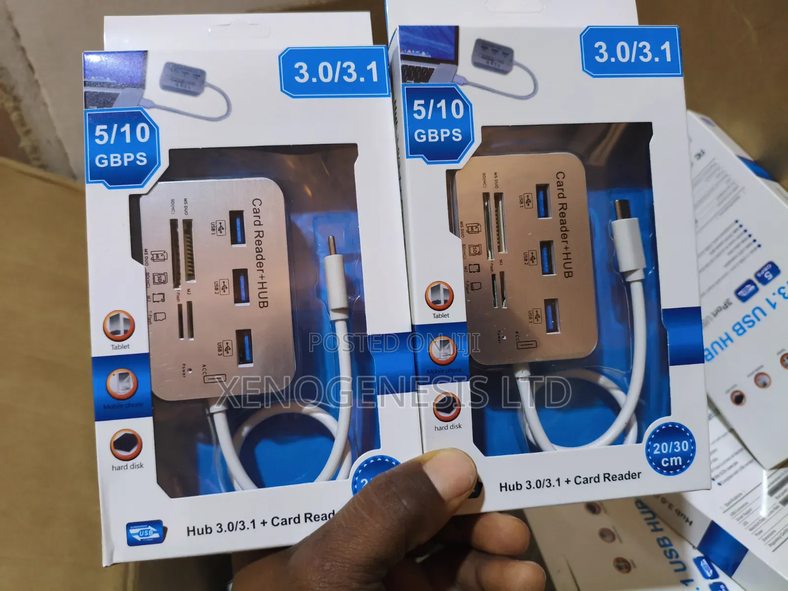 3.0/3.1 Usb Type C Hub + Reader