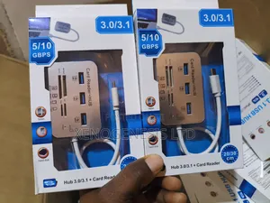3.0/3.1 Usb Type C Hub + Reader