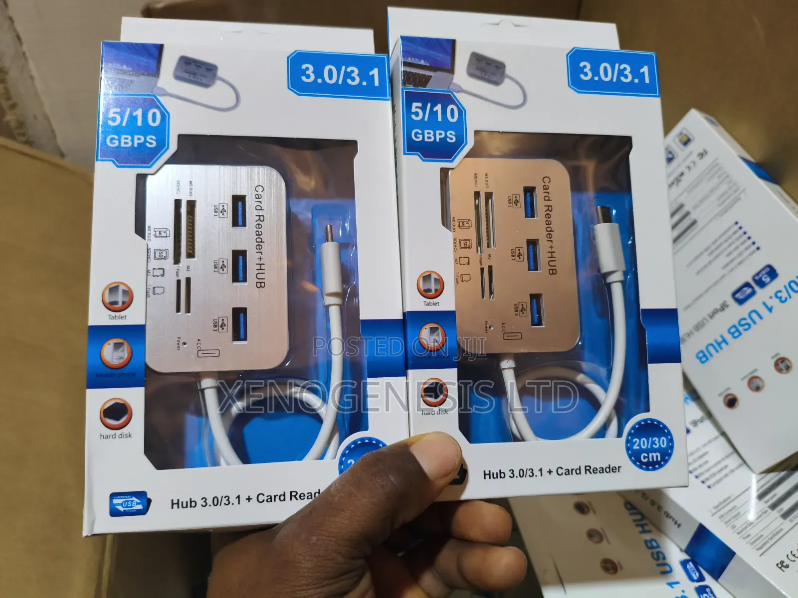 3.0/3.1 Usb Type C Hub + Reader