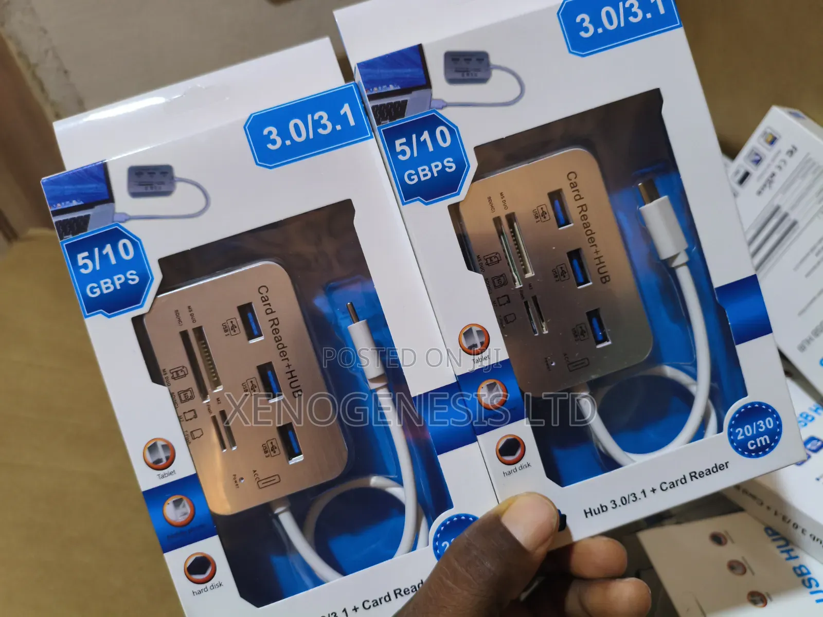 3.0/3.1 Usb Type C Hub + Reader