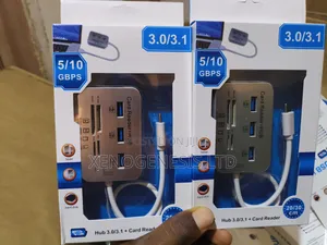 3.0/3.1 Usb Type C Hub + Reader