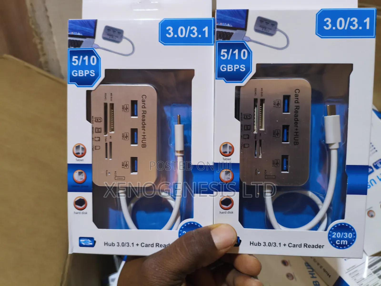 3.0/3.1 Usb Type C Hub + Reader