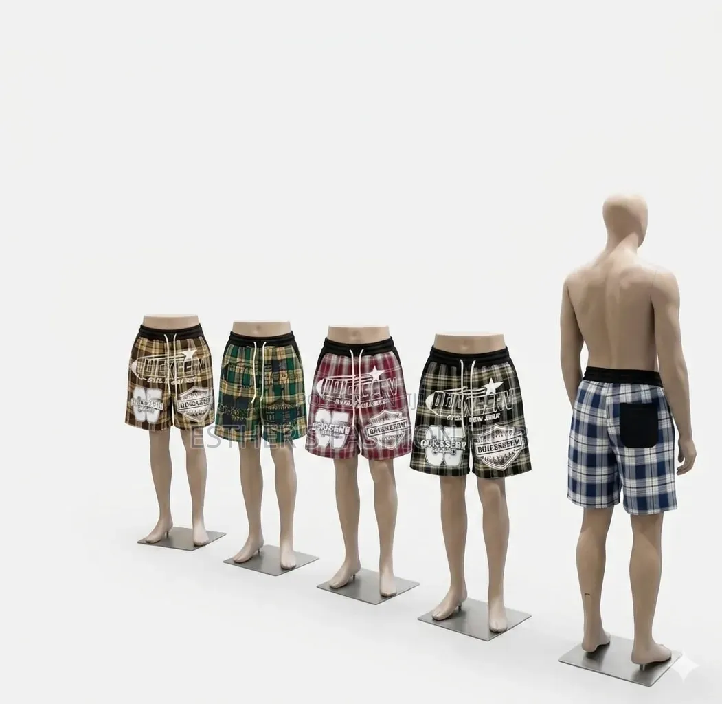 Multi Coloured Designed Shorts