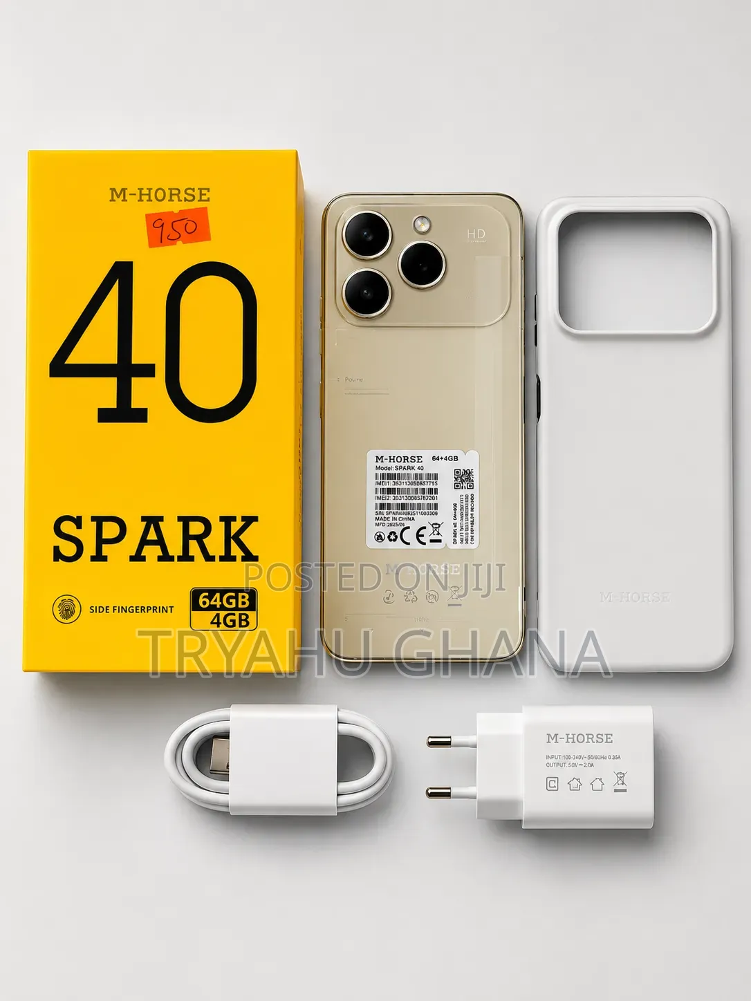 New M-Horse Mandela 64 GB Gold