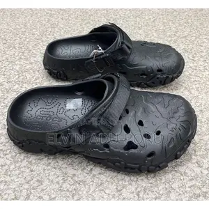Crocs All-Terrain Atlas Clog Espresso Sandals , Swipe >