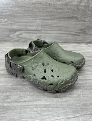 Crocs All-Terrain Atlas Clog Espresso Sandals , Swipe >
