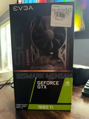 Evga Geforce GTX 1660 Ti Sc Ultra Gaming, 6gb Gddr6, Dual Fan