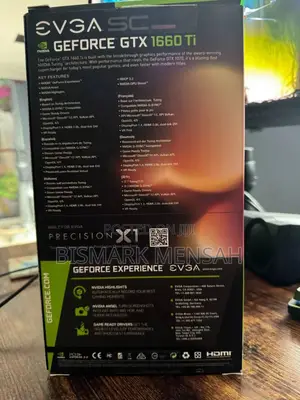Evga Geforce GTX 1660 Ti Sc Ultra Gaming, 6gb Gddr6, Dual Fan
