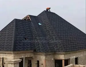 Black Shingles Euro Tiles Roofing Sheet