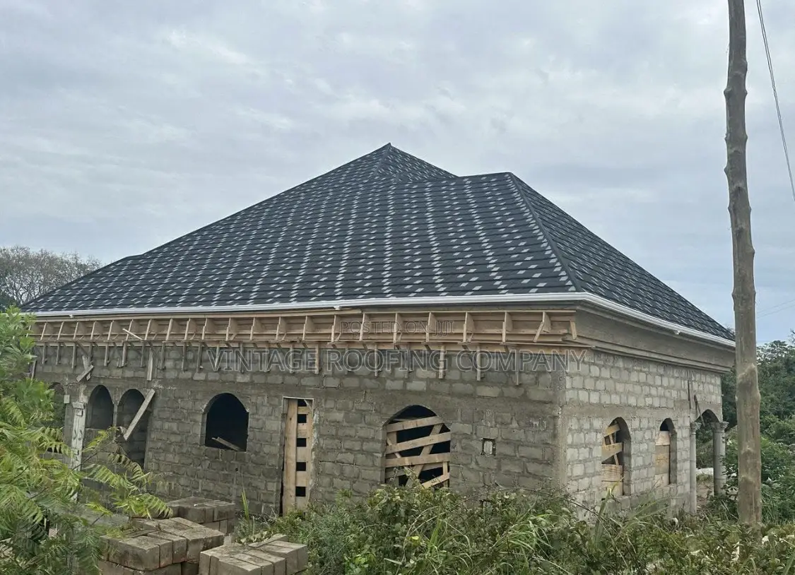 Black Shingles Euro Tiles Roofing Sheet