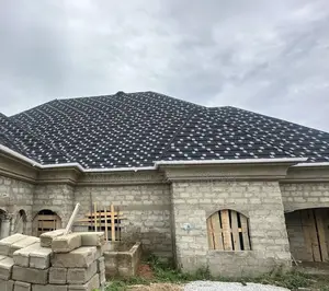 Black Shingles Euro Tiles Roofing Sheet