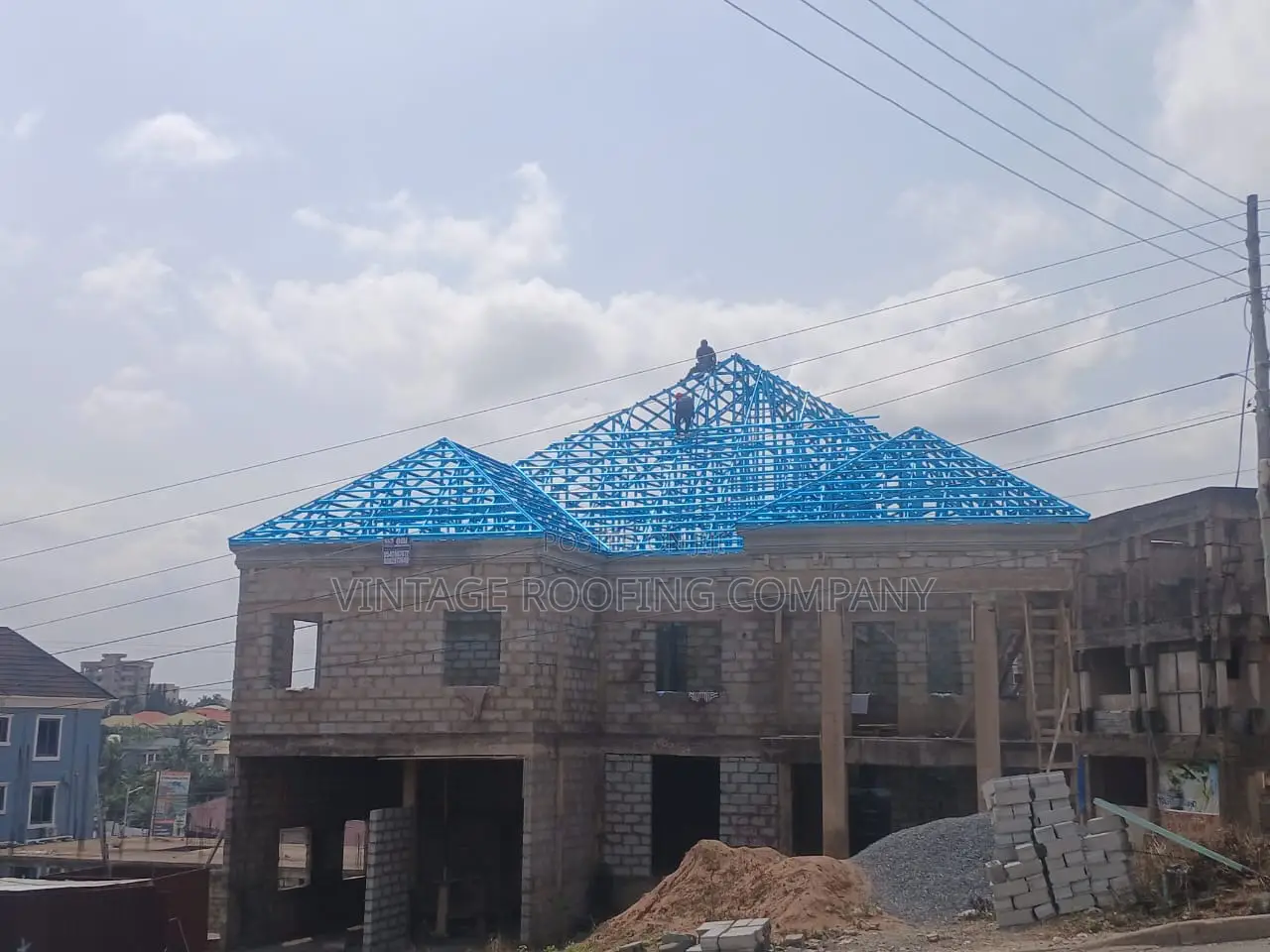 Steel Roofing and Blown Euro Tiles Roofing Sheet