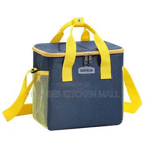 Insulated Lunch Bag With Strap (23*15*23cm)