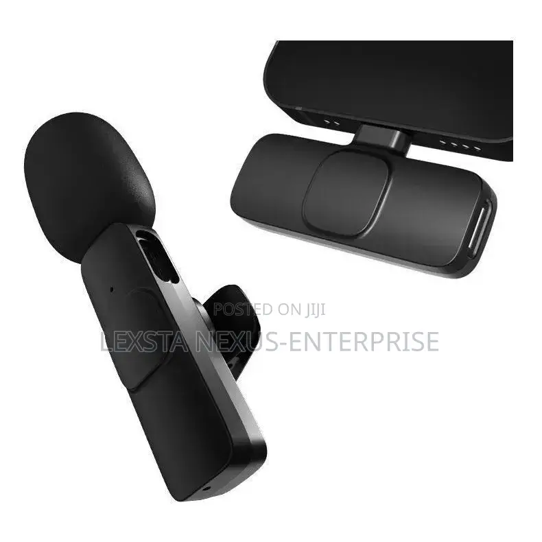 Wireless Lavalier Lapel Mini Microphone Noise Reduction Bluetooth Live