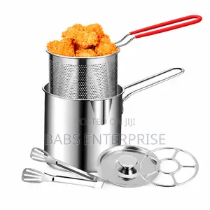 Decakila 1.5 L Stainless Steel Fryer Pot - Kmep051m
