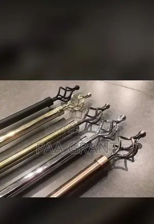 Strong Rods ,Premium Finish Single Rods for Both Living Bedrooms