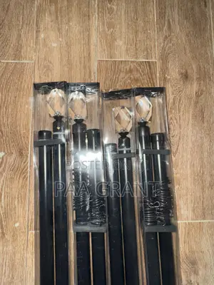 Secure Support for Curtains (Double Rods for Both Living Bedrooms