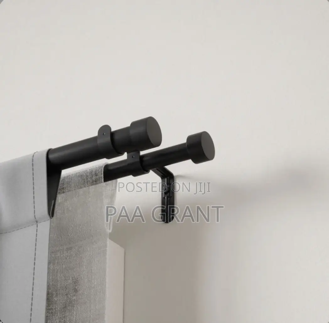 Heavy Strong Extendable Double Rods for Modern Homes