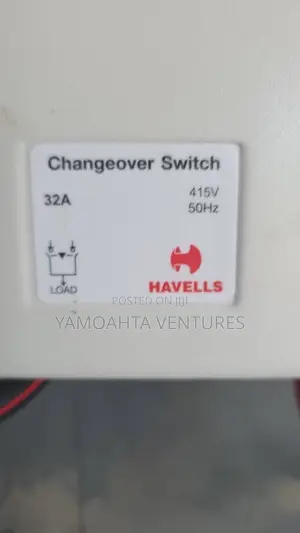 Original Change Over Switch 32a 415v/50hz
