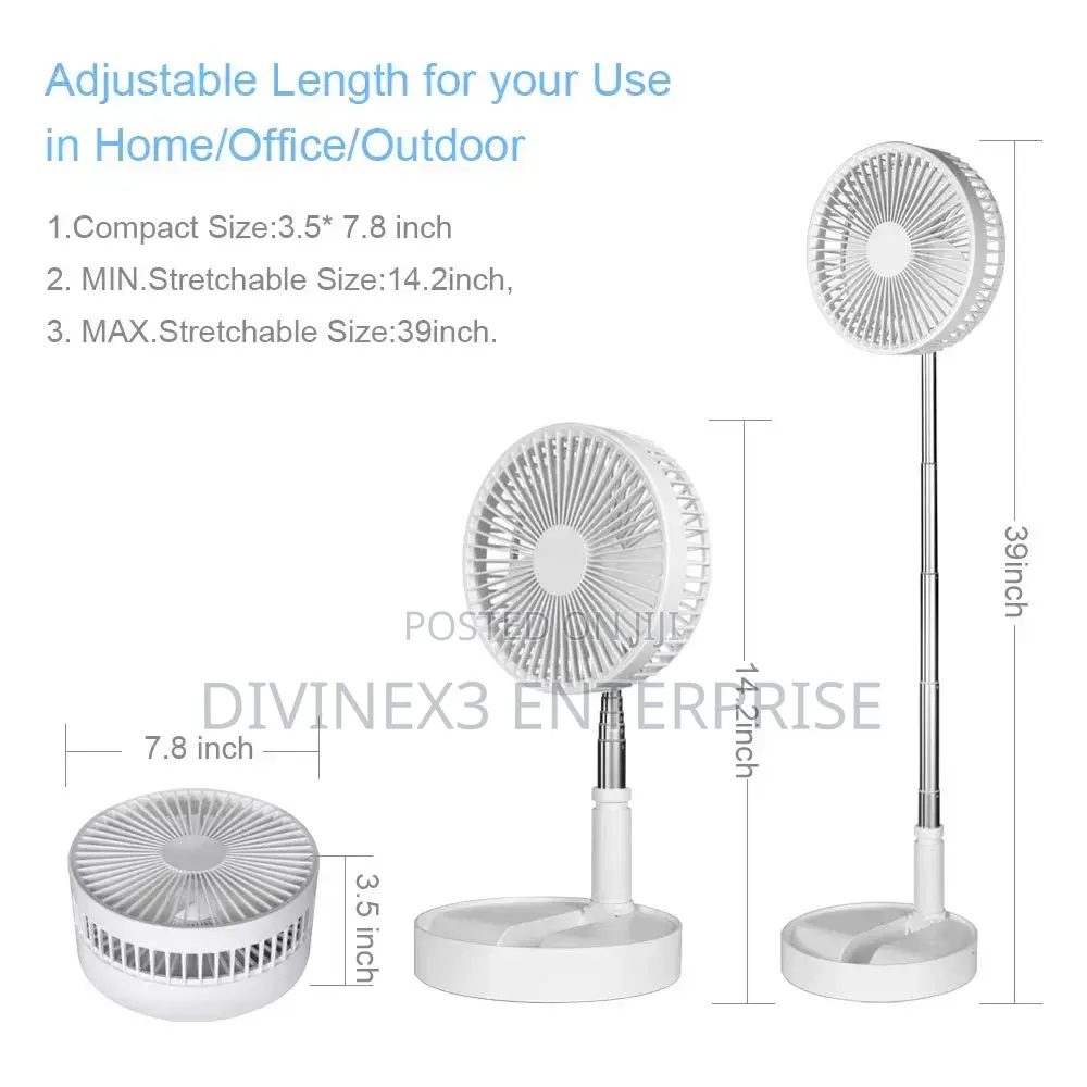 F9 Foldable Standing Fan