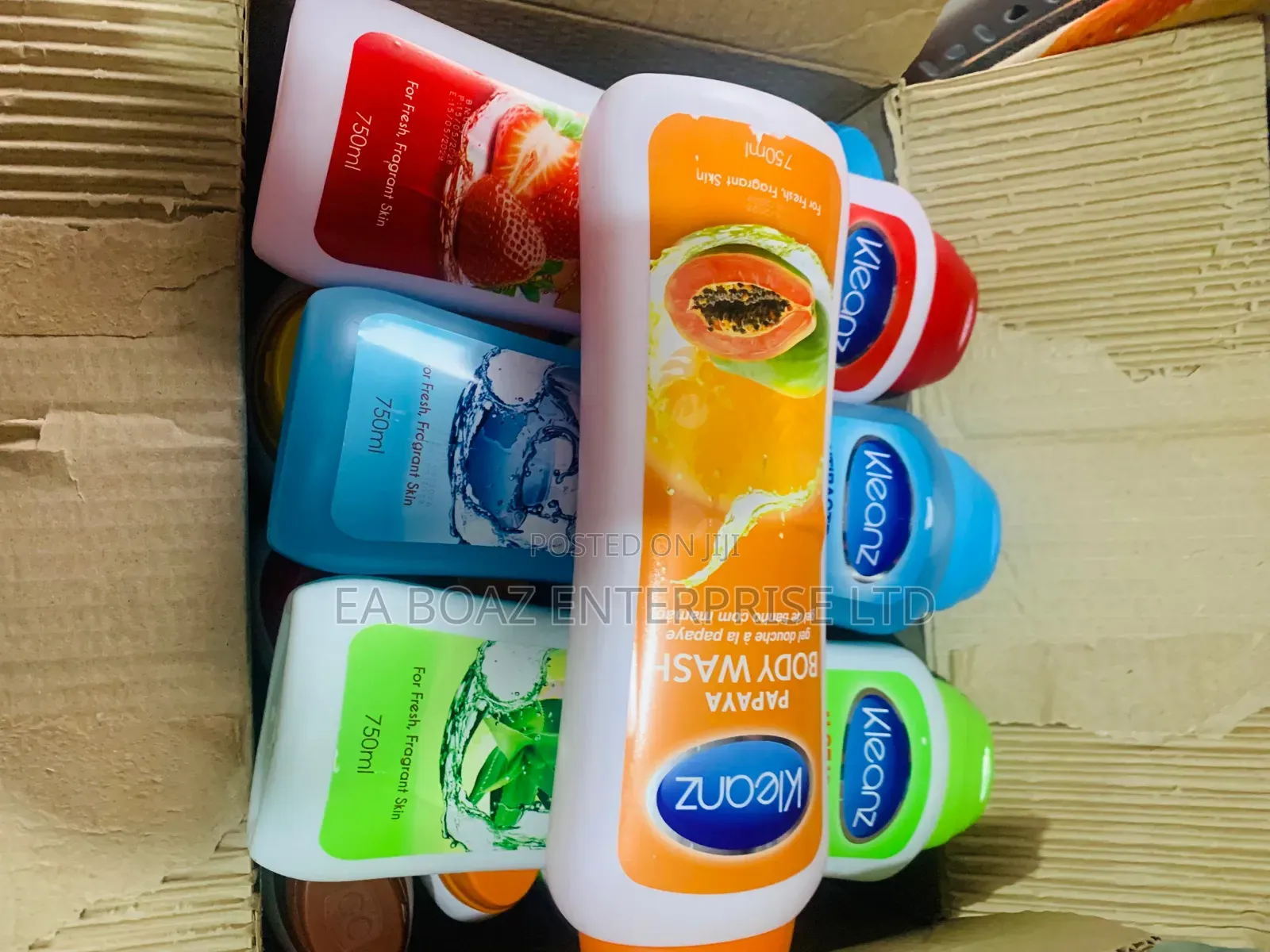 Kleanz Body Wash , Shower Gel 750ml ( All Fragrances )