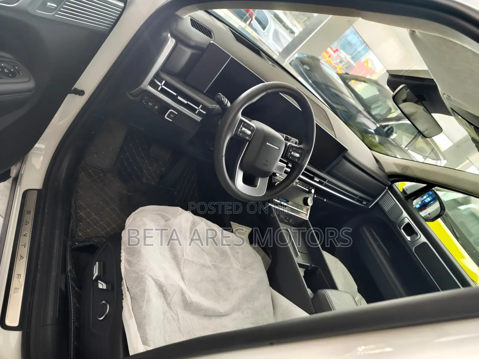 New Hyundai Santa Fe Calligraphy 2024 White