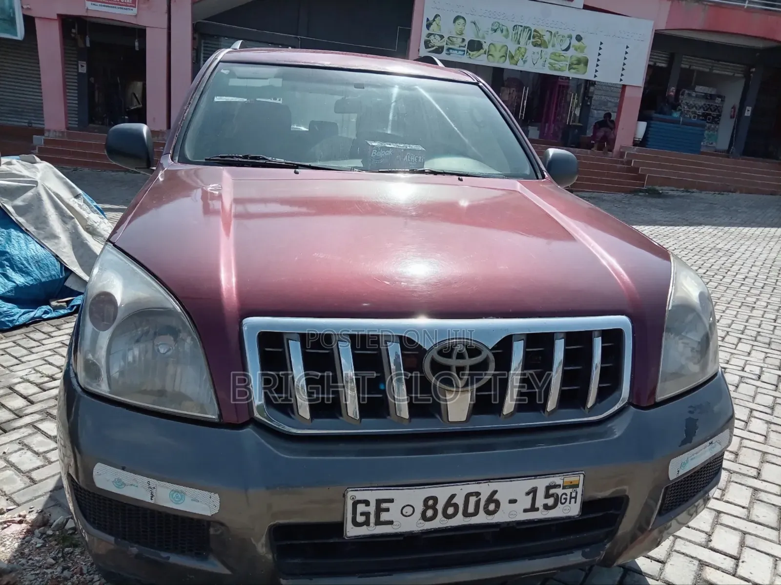 Toyota Land Cruiser Prado 2006 Red