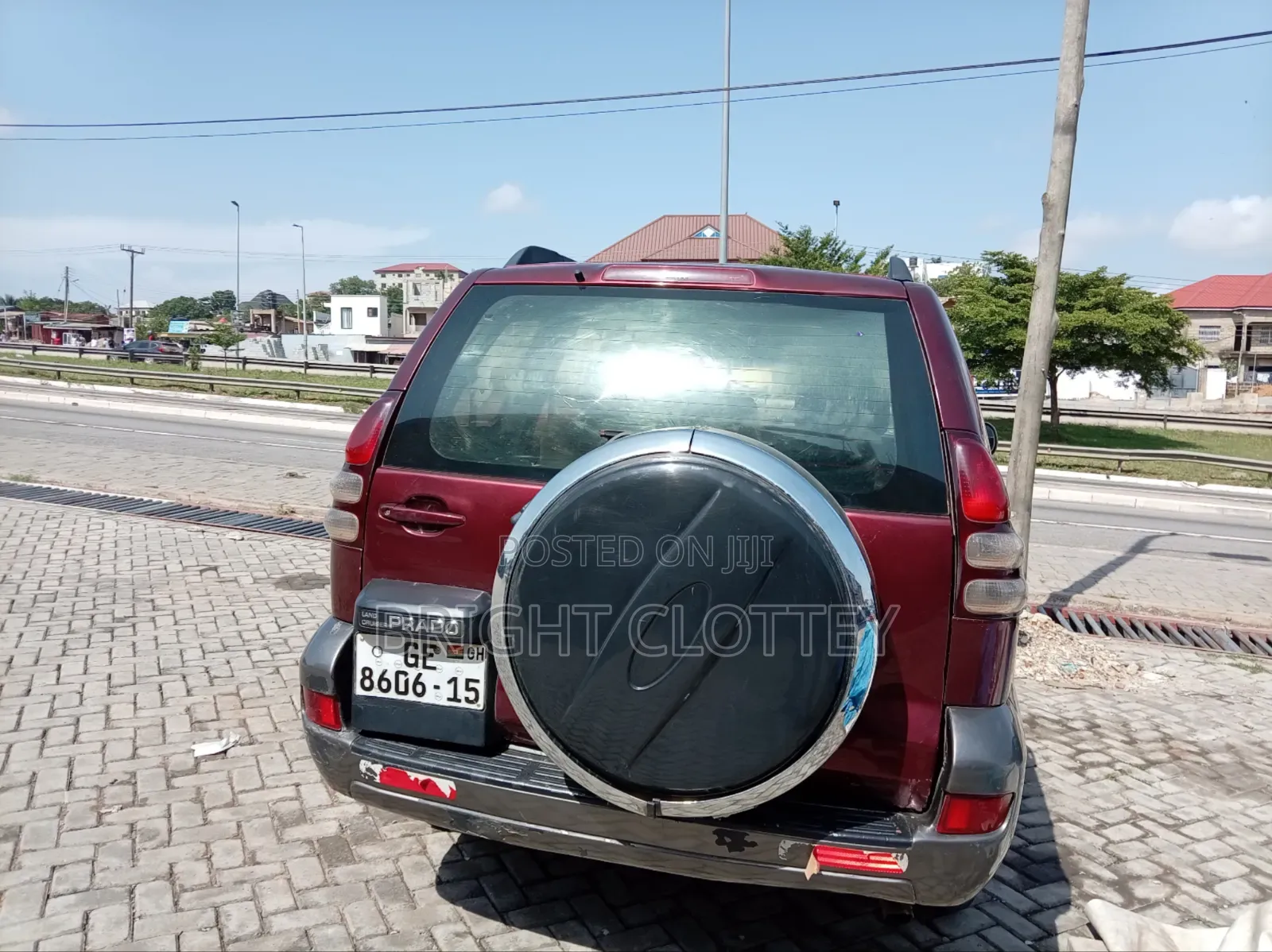 Toyota Land Cruiser Prado 2006 Red