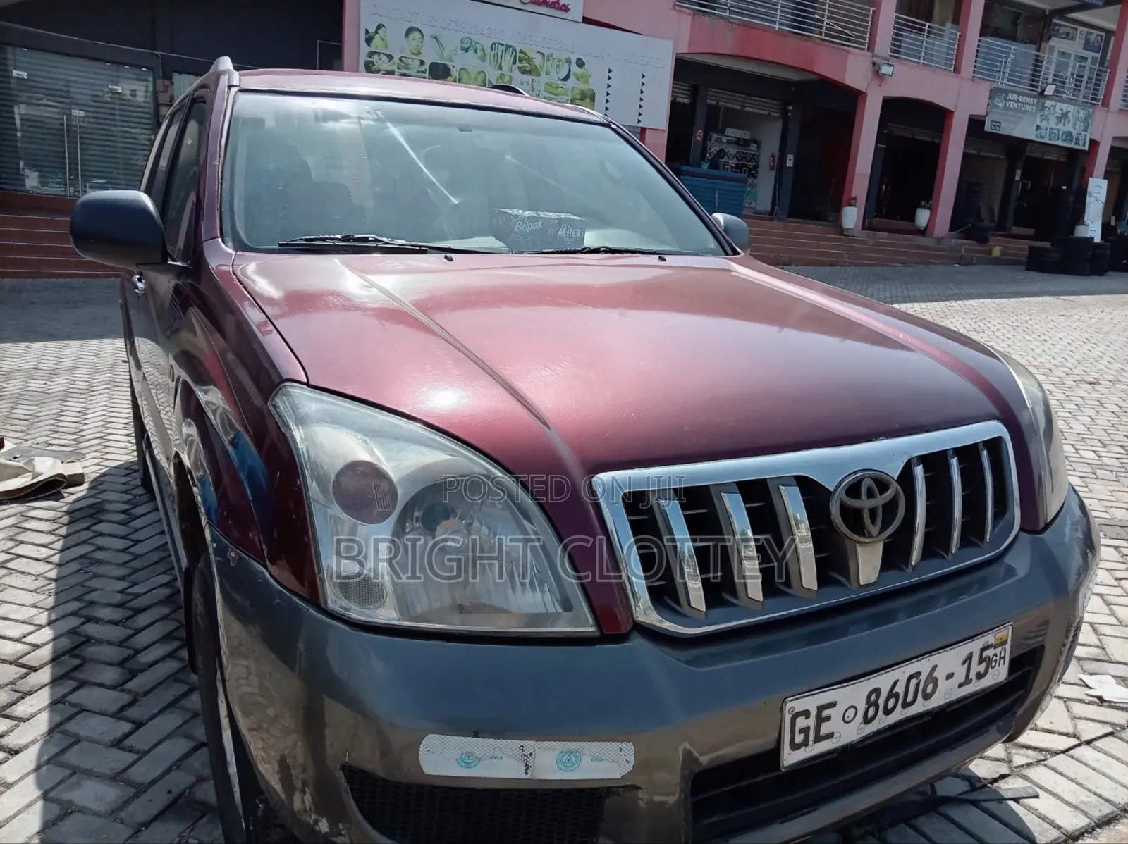 Toyota Land Cruiser Prado 2006 Red
