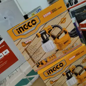 Nice and Portable 550w Floor Based Spray Gun From Ingco