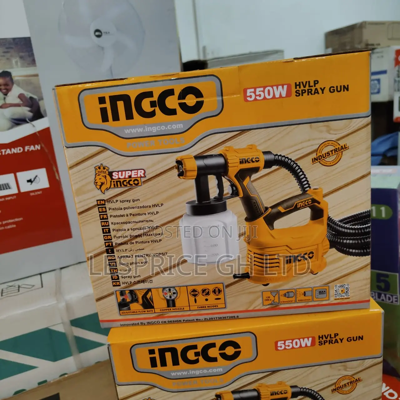 Promo!! Promo!! On Our New 550w Floor Based Spray Gun From Ingco