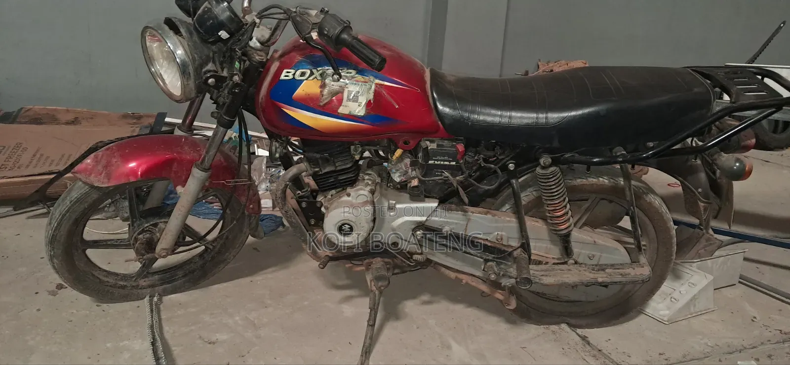 Bajaj Boxer 2022 Red