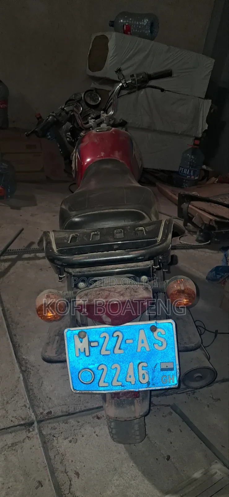 Bajaj Boxer 2022 Red
