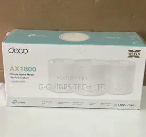 Tp-Link Deco X20 Ax1800 Whole Home Mesh Wi-Fi 6 System (3-Pack)