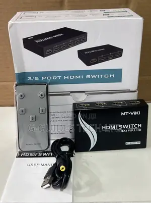 Mt-Viki 3-Port Hdmi Switch, 3-Input 1-Output Hdmi Switcher