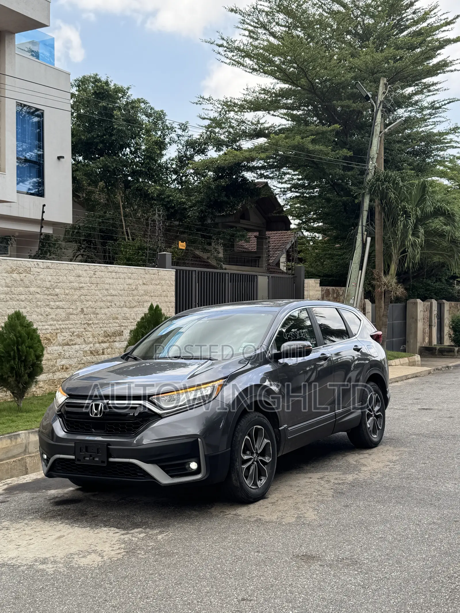 Honda CR-V EX-L 2021 Gray
