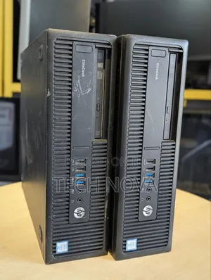 Desktop Computer HP EliteDesk 800 G3 8GB Intel Core i7 SSD 256GB