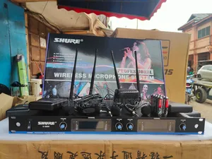 Shure U-6600 4-in-1 Professional Wireless Lapel Microphone